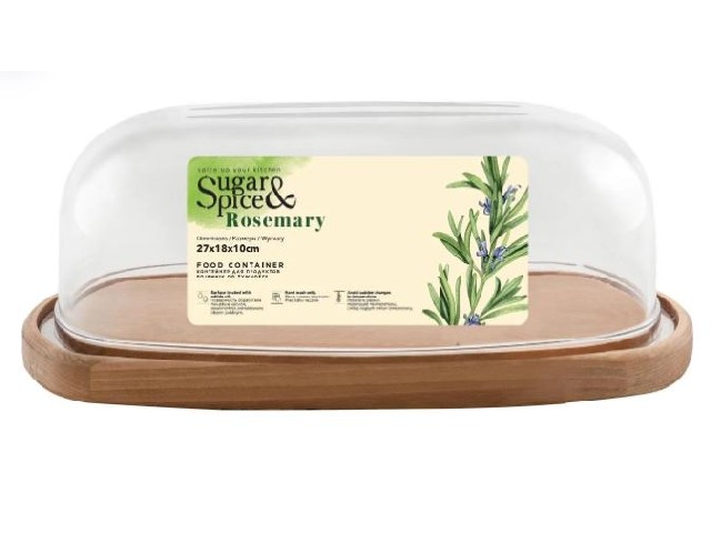 Контейнер для продуктов Sugar&Spice Rosemary деревянный